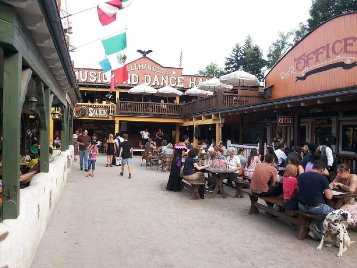 Ferienhaus An Der Westernstadt In Eging Bagian luar foto