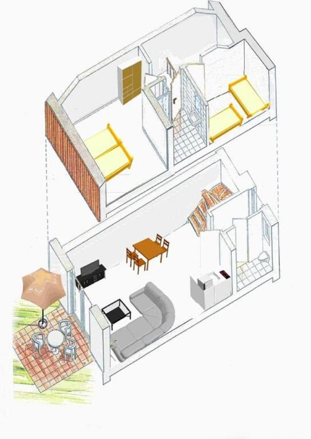Ferienhaus An Der Westernstadt In Eging Bagian luar foto
